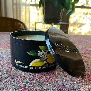NEW White Barn 3-Wick Lemon Candle